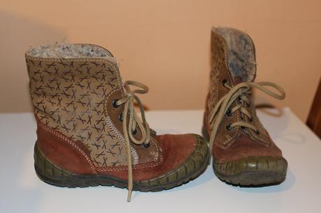 Kožené zimní botky, fare,26