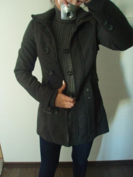 Šedý kabátek clockhouse, clockhouse,xs