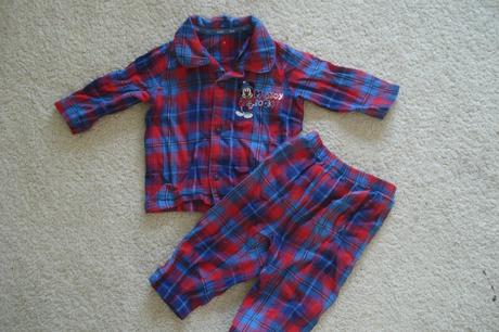 Flanelové pyžamko, george,68