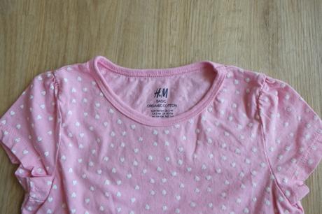 Tričko se srdíčky, h&m,98