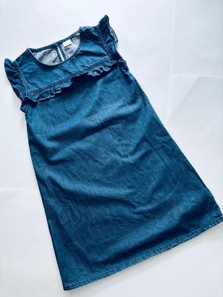 Ob/ šaty letní džínové - v.134 next, next,134