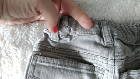 Šedé rifle colors od benetton vel. 86, 86