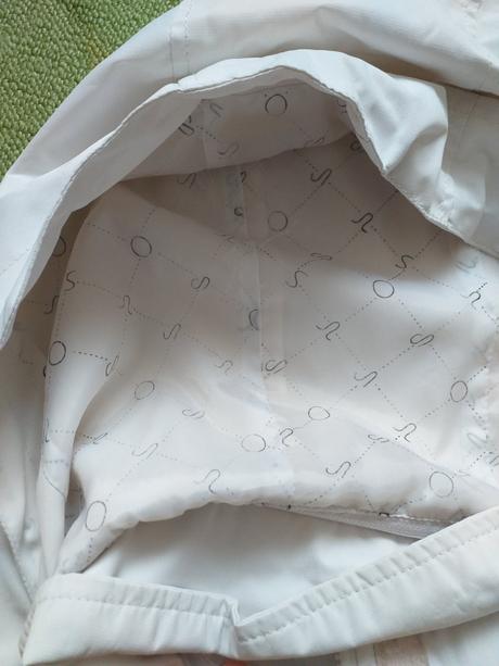 Bílá větrovka/lehká bunda s flískou vel. xl/xxl, xl