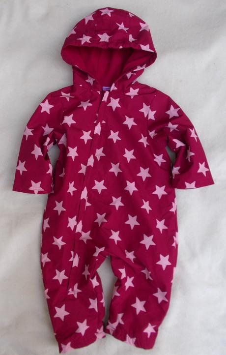 Zimní hvězdičkovaná  kombinéza, overal, bonprix,92