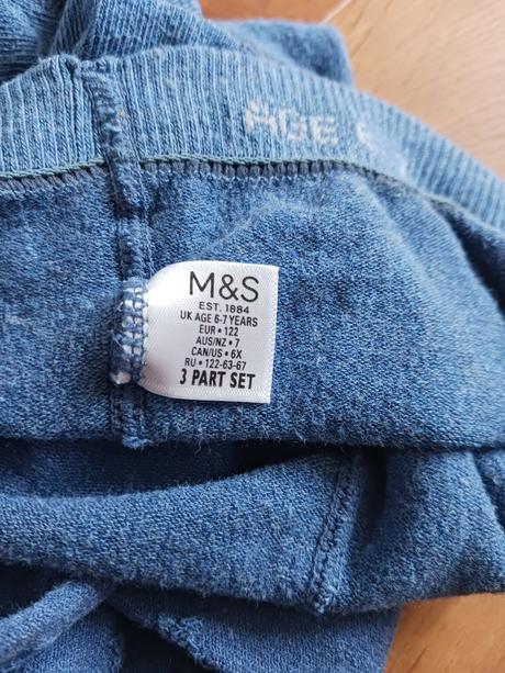 Punčochy m&s 2x č.122, marks & spencer,122