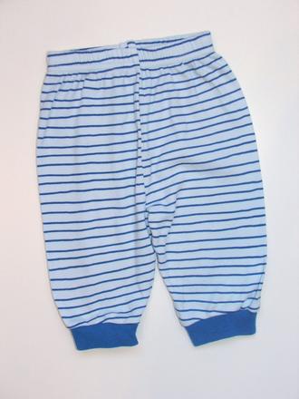 K111 pruhované tepláky vel. 62, disney,62