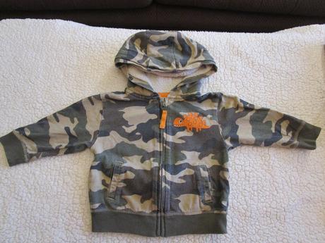 Pěkná bavl. mikina s kapucí, v.80-86, next, next,80