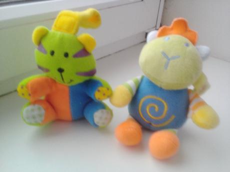 Závěsné plyšové hračky,