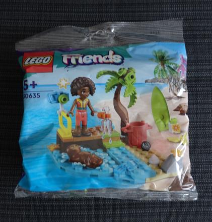 Lego friends úklid pláže,