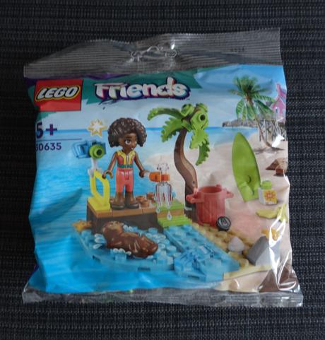 Lego friends úklid pláže,