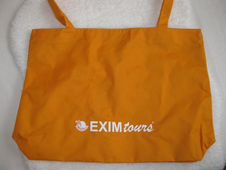 Plážová oranžová taška,