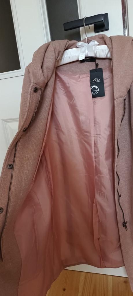 Růžový kabát, only,m