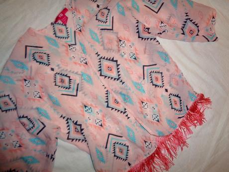 Lehounký lososový top na plavky, young dimension,140