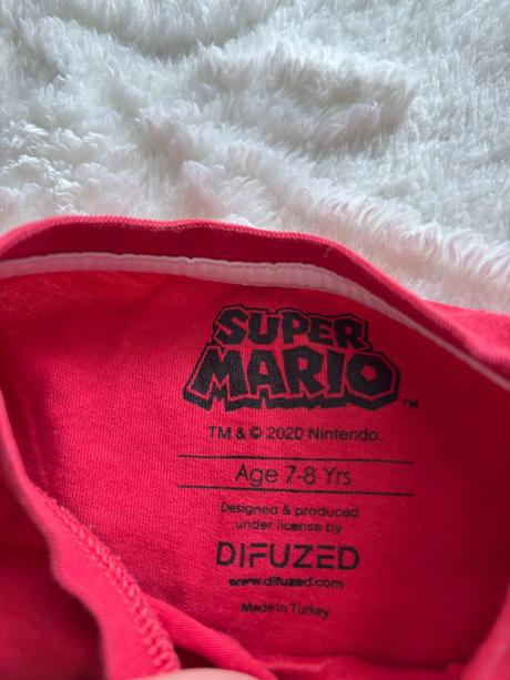 Triko supermario - v.7-8 let, 128