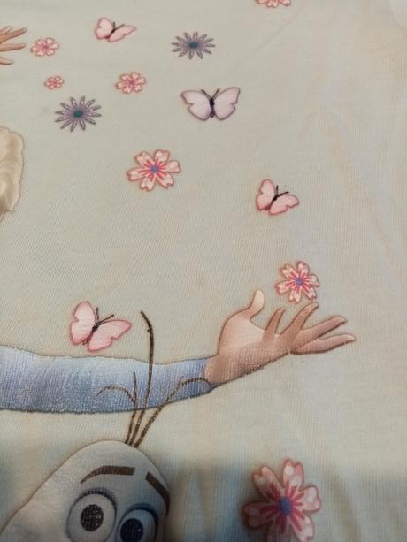 2x tričko frozen vel. 110/116, h&m,110