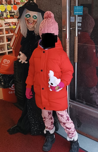 Dívčí zimní kabát vel. 128, 128