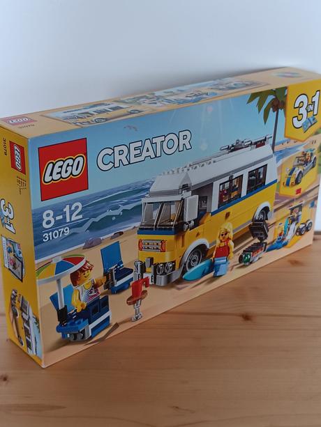Lego creator 31079 surfařská dodávka sunshine 3v1,
