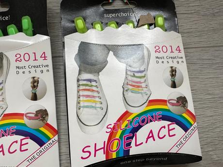 Barevné tkaničky do bot, 6 ks, 