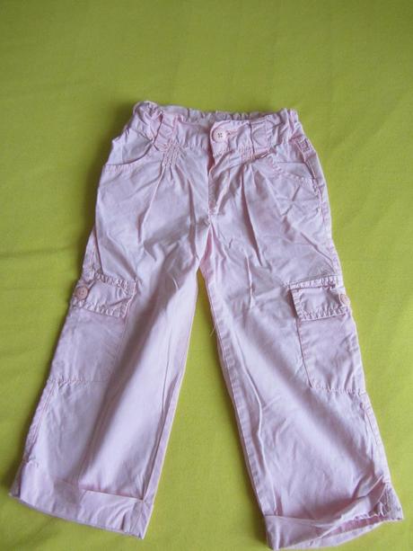 Plátěné kalhoty pro holčičku., cherokee,98