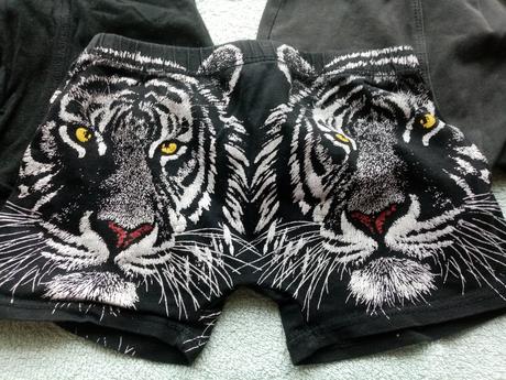 3x trenky - boxerky, h&m,110