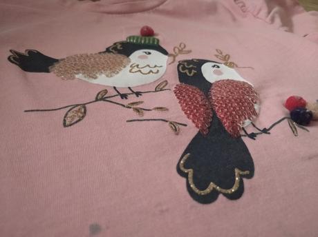 Tričko c&a s ptáčky, c&a,128