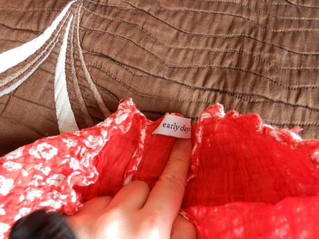 Šatičky letní červené, early days,86