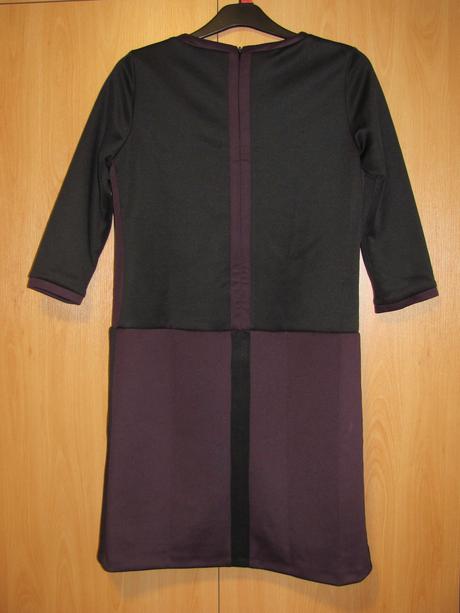 Černo-fialové šaty, debenhams,38