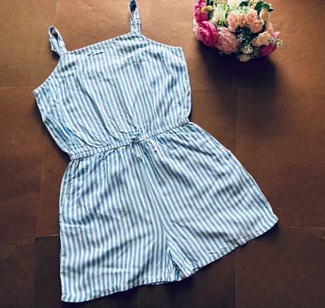 Ob/ overal s proužky- v.152, h&m,152