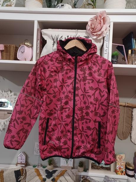 Kytičková přechodová bunda 158/164, 164