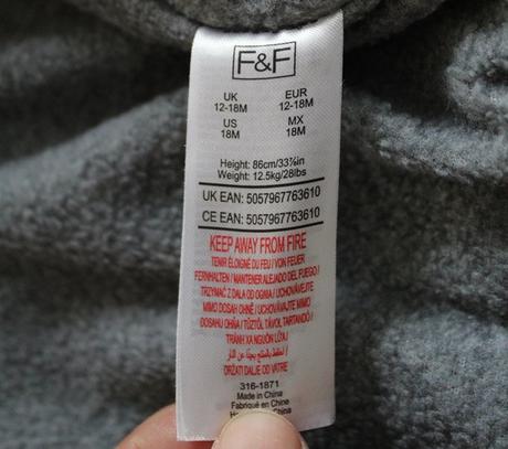 Zimní bunda vel. 12 - 18 m, f&f,86