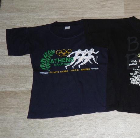 Klučičí trička s kr.a 1s dl.rukávem - vel.140, c&a,140