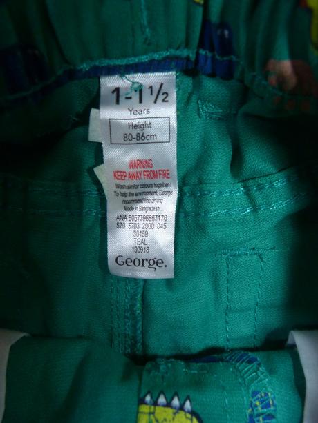 George nové šortky vel. 86, george,86