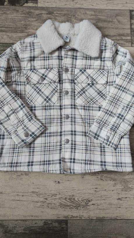 Košile zateplená chlapecká vel.98/104, tu,98 / 104