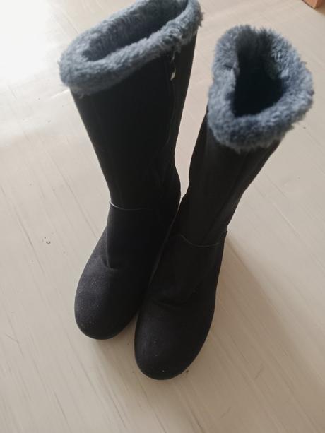 Teplé kozačky vel.38, 38