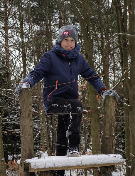 Bunda zimní, h&m,146