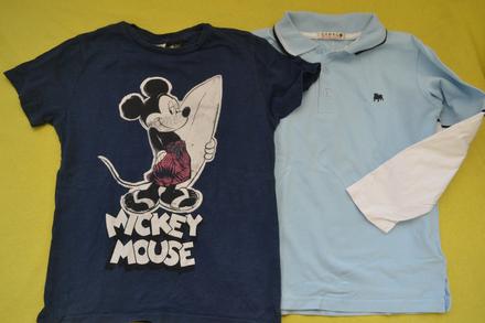 2x  tričko, na 6 let, zara,122