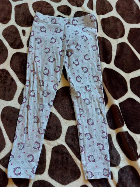 Legíny s jednorožci, primark,128