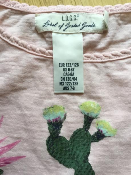 Tricko s kaktusy vel122 hm, h&m,122
