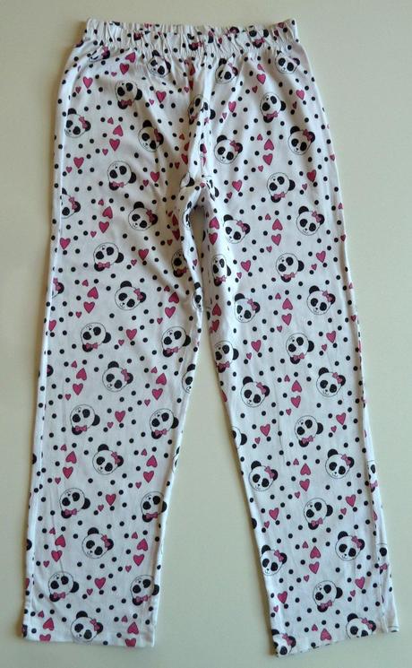 Obrázkové pyžamové kalhoty pyžamo vel. 152, 152