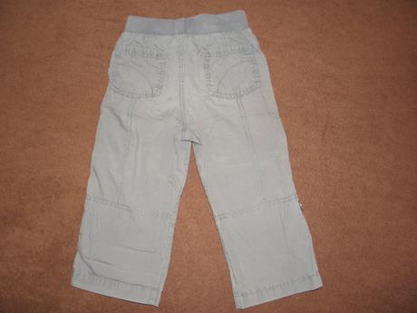 Letní plátěné kalhoty roll-up zn. cherokee vel.98, cherokee,98