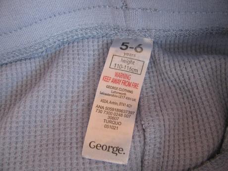 Modré bavlněné šortky, george,116