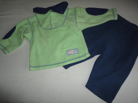 Fleec souprava 6-9 měsíců, 74