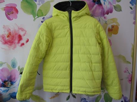 Dětská oboustranná zimní bunda s kapucí karl l., 152