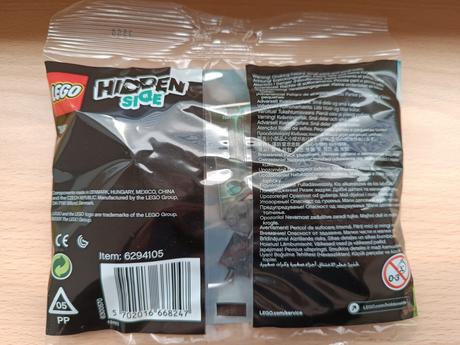 Lego hidden side 30464 el fuegův kaskadérský kanón, 