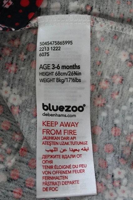Šaty vel. 3 - 6 m, bluezoo,68