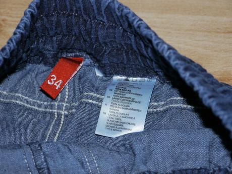 Dziny v pase do gumy 34 h&m, h&m,34