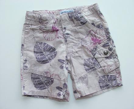 K528 plátěné chlapecké kraťasy vel. 62, vertbaudet,62