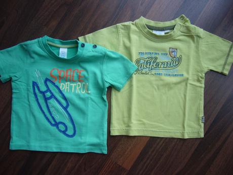 Chlapecká trička zn. c&a a fdc feetje, 80