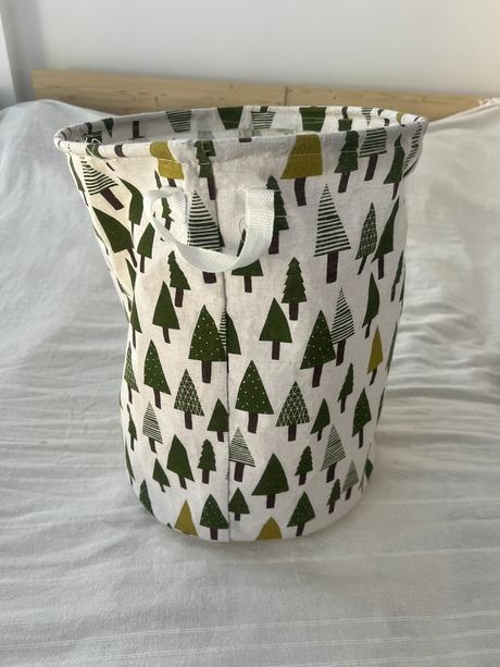 Taška na hračky - motiv stromeček, 