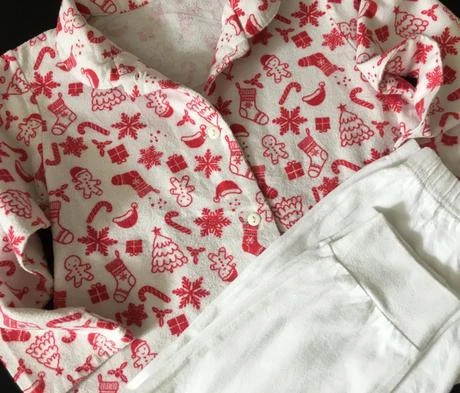 Vel. 104 vánoční pyžamový komplet, 104